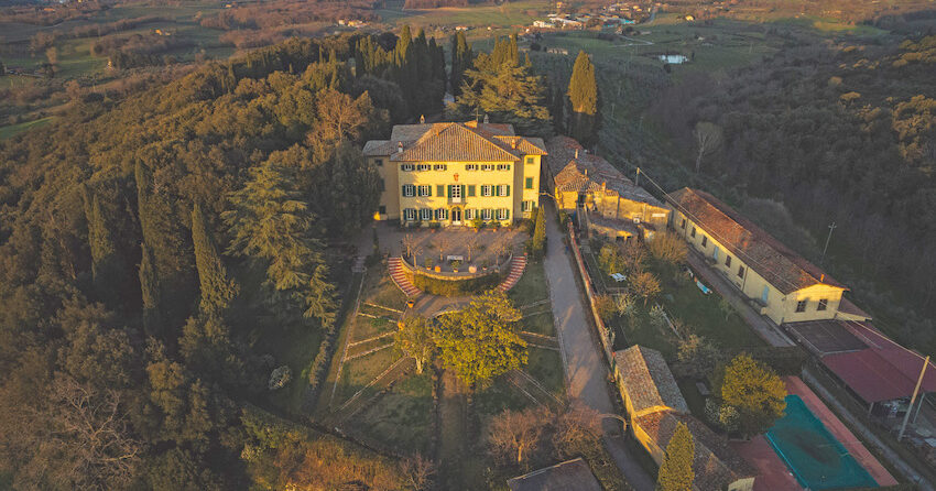 Villa Petrolo, feriehus i Italia : Primatoscana