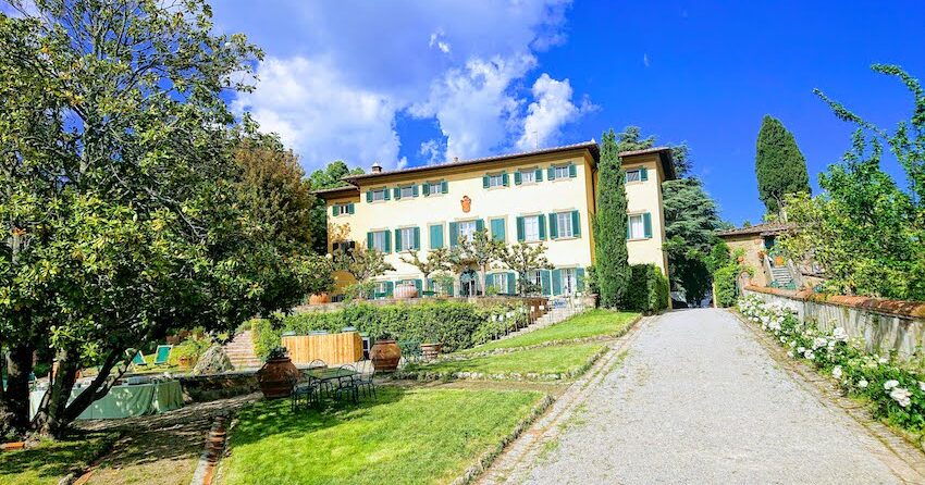Villa Petrolo, feriehus i Italia : Primatoscana