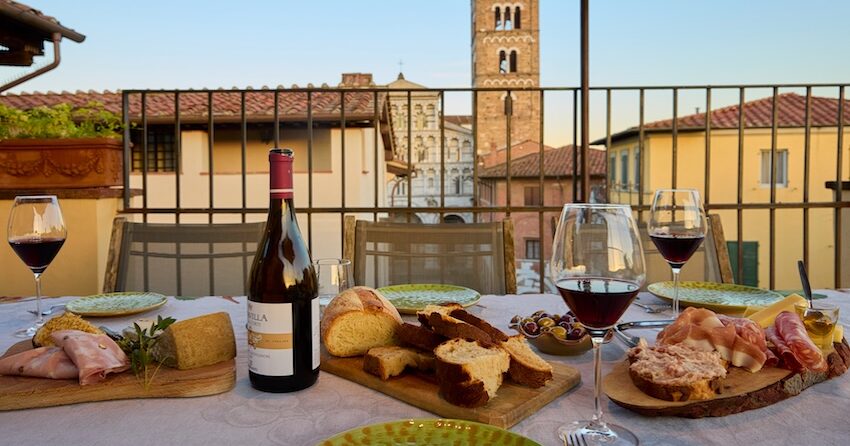 Terrazza, reise til Toscana : Primatoscana