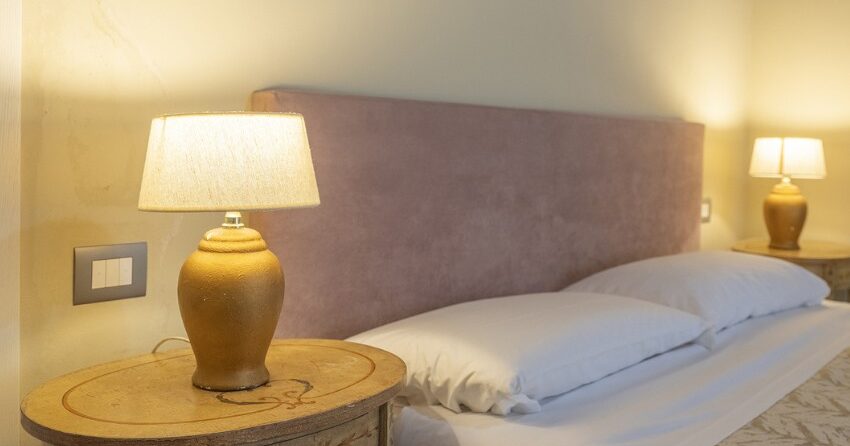 Villa Ginestra, dependancen. Soverom (leilighet 1)