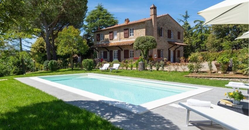 Villa Gambasso, Feriehus med basseng i Toscana : Primatoscana