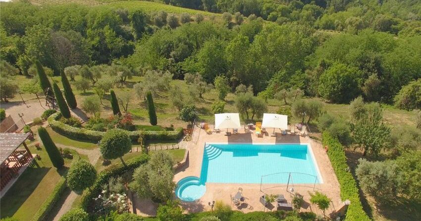 Villa Montaione, Villa med basseng Toscana : Primatoscana